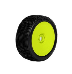 1:8 BUGGY VULCANO SOFT PRE-MOUNTED YELLOW (2) "H COMPOUND"