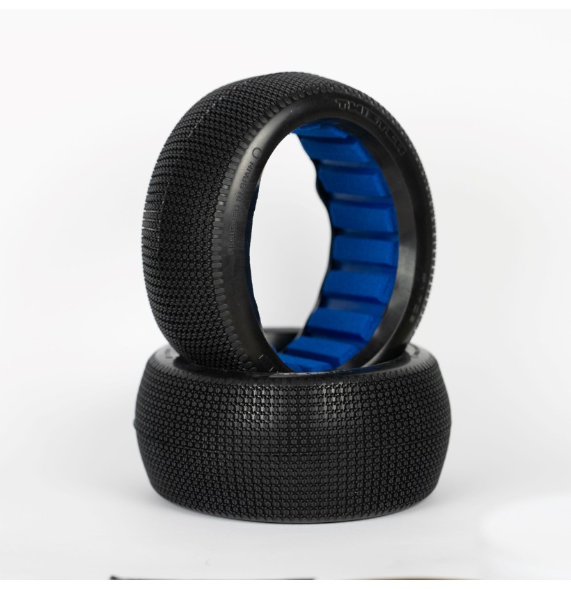 1:8 TRUGGY TWISTER SOFT RUBBER+INSERT 2PCS "H COMPOUND"